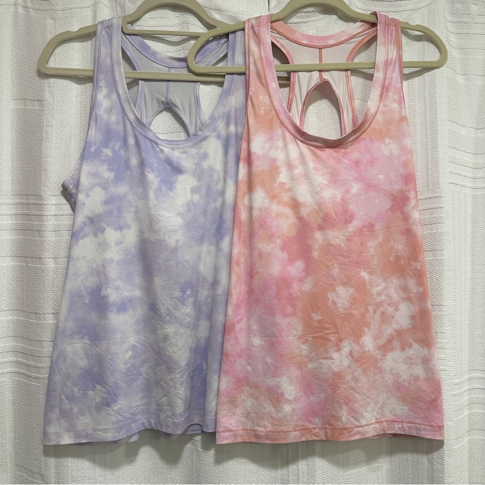 Athleta Tie Dye Tank Top Bundle